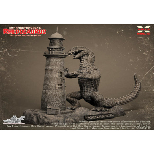 X-Plus Rhedosaurus Ray Harryhausen 1:72 Plastic Model Kit