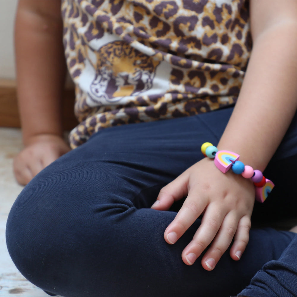 Cotton Twist Make Your Own Rainbow Bracelet Craft Kit
