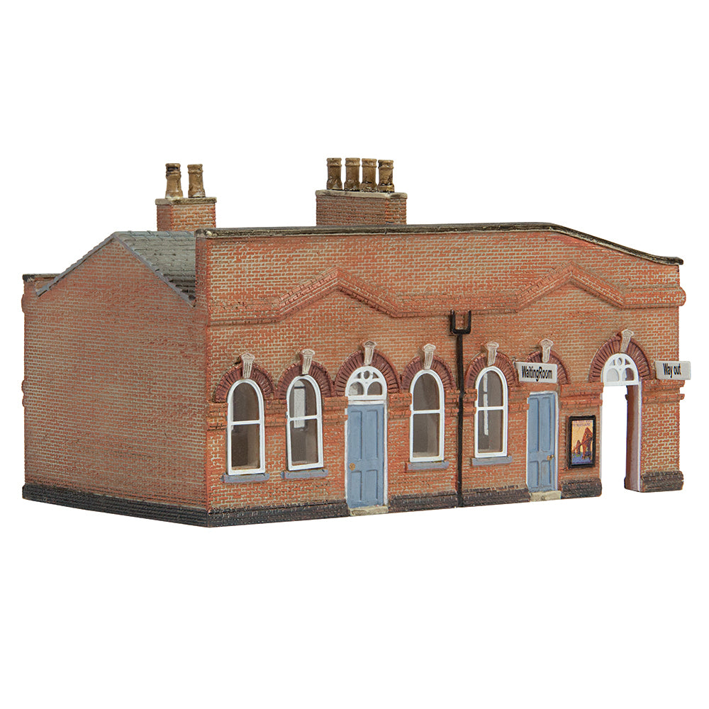 Scenecraft 42-0065B March Station Waiting Room Blue