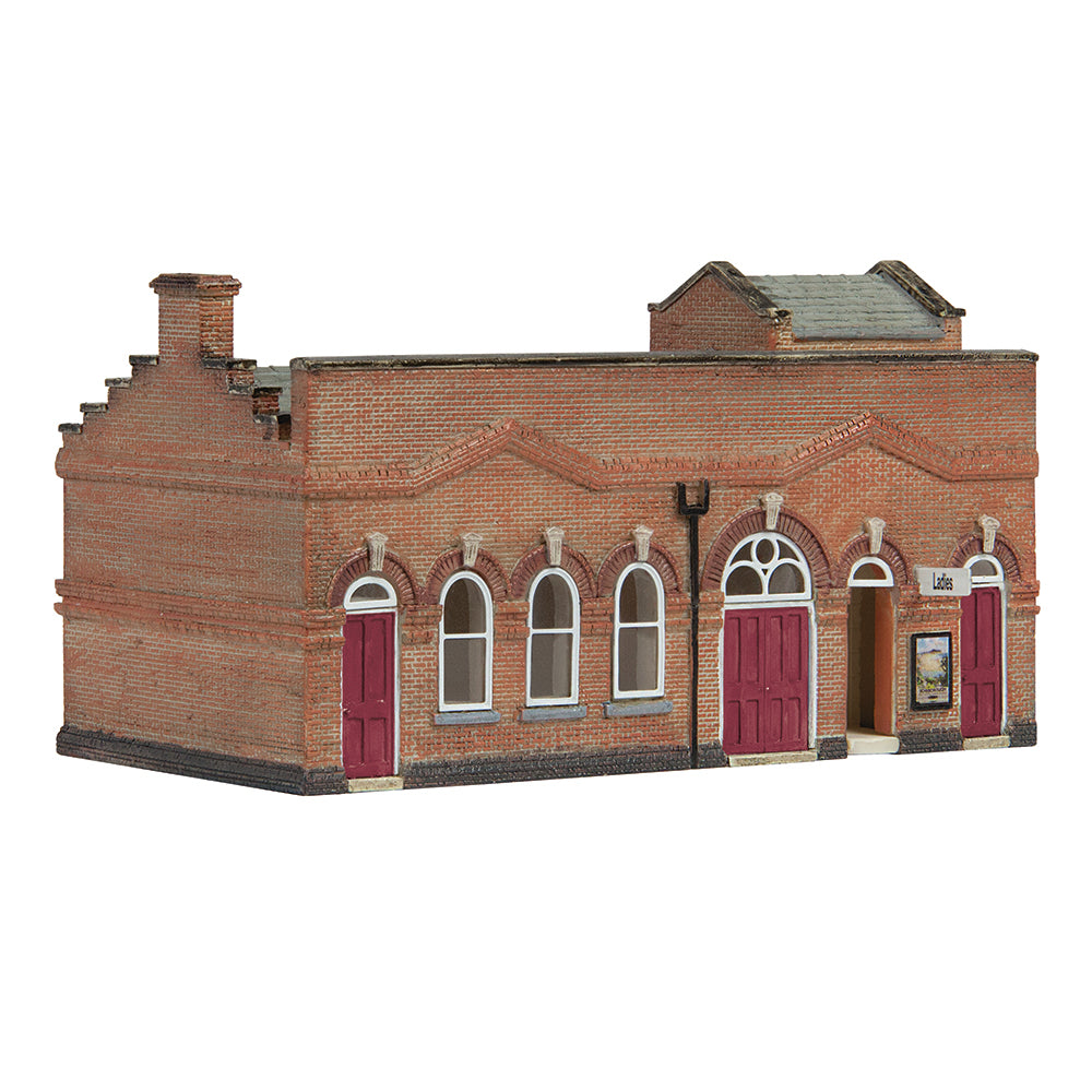 Scenecraft 42-0067R March Station Facilities and Stores Red