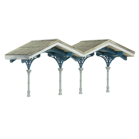 Scenecraft 42-0068B March Station Canopy Blue