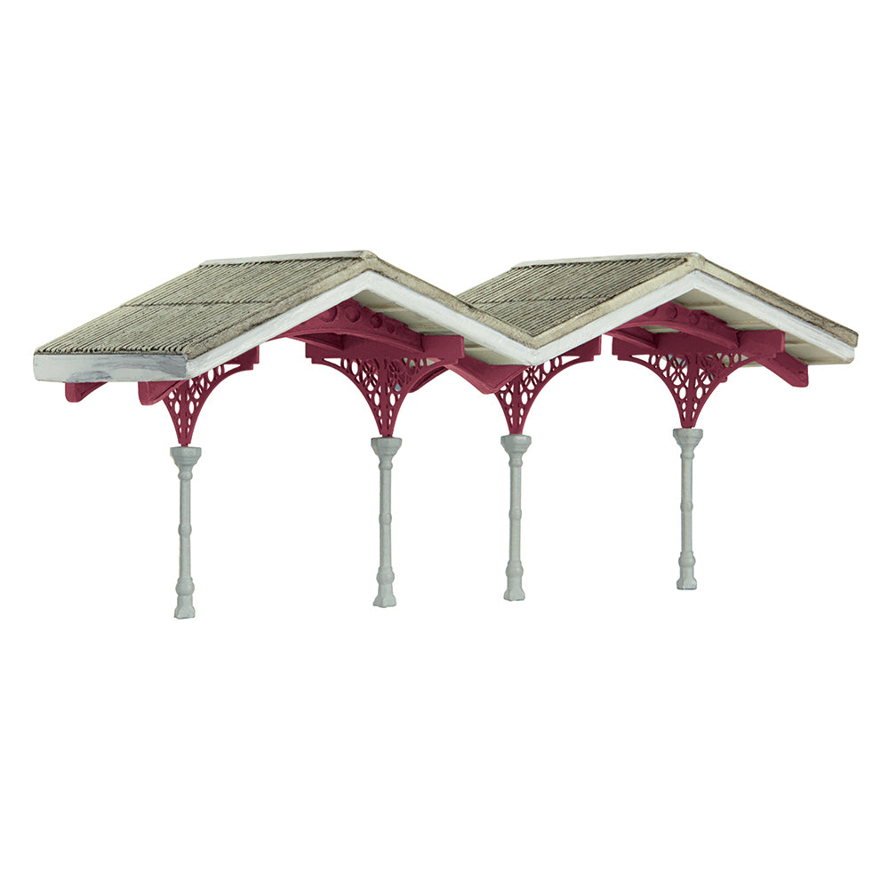 Scenecraft 42-0068R March Station Canopy Red