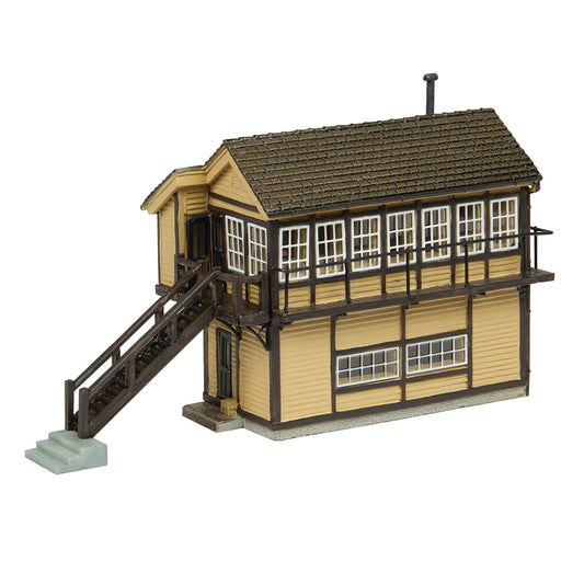 Scenecraft 42-0074 Wroxham Signal Box Brown & Cream