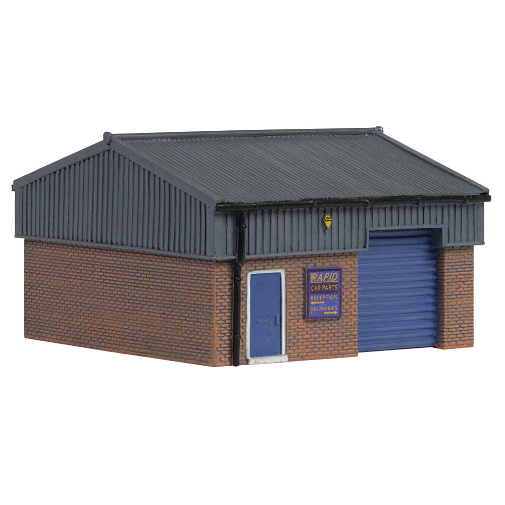 Scenecraft 42-0090B Small Industrial Unit Blue