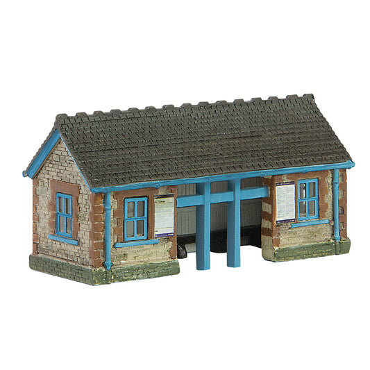 Scenecraft 42-0096B Stone Waiting Room Blue 1:148