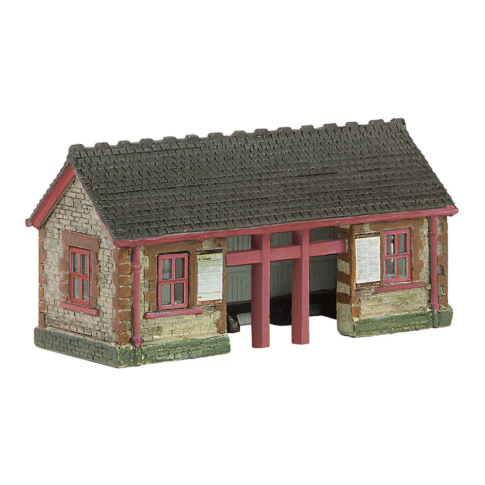 Scenecraft 42-0096R Stone Waiting Room Red 1:148