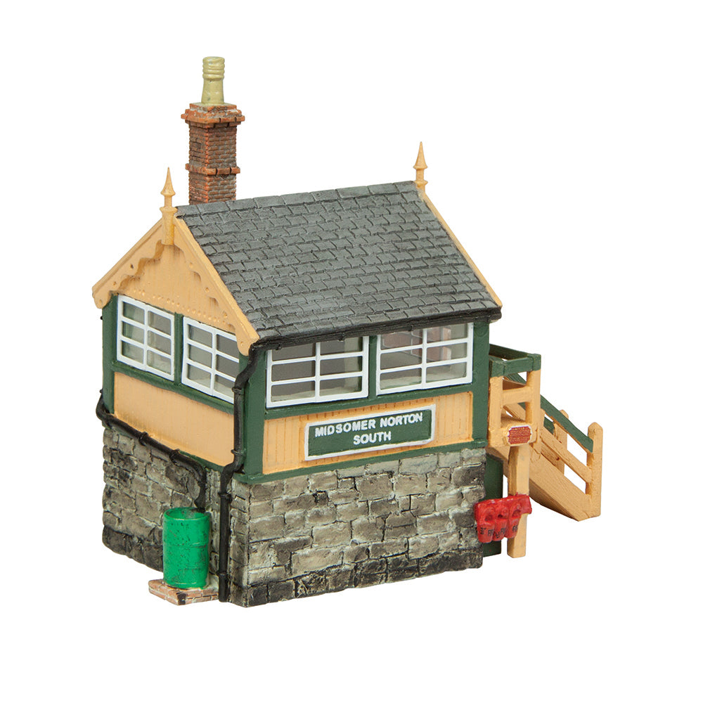 Scenecraft 42-0100G Midsomer Norton Signal Box Green