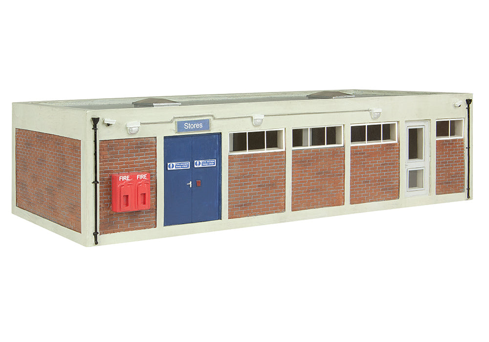 Scenecraft 42-039B Office Block - Blue N Gauge