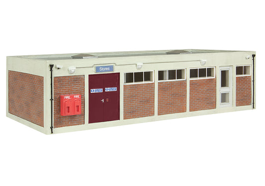 Scenecraft 42-039R Office Block - Red N Gauge