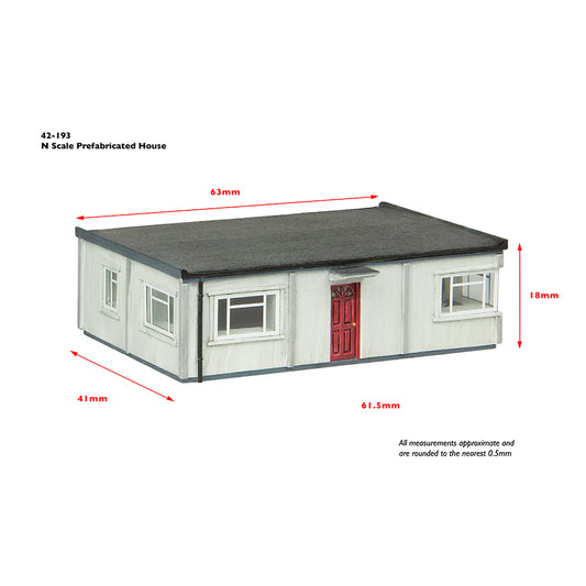 Bachmann Scenecraft 42-193 Prefabricated House N Gauge