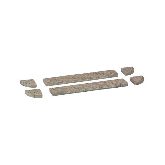 Bachmann Scenecraft 42-564 Corner Pavements and Drop Kerbs N Gauge