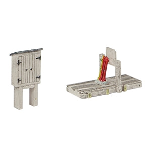 Bachmann Scenecraft 42-575 4 Lever Open Ground Frame N Gauge