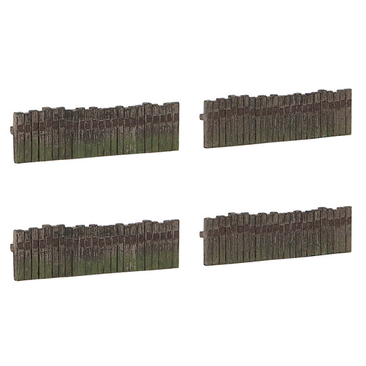 Bachmann Scenecraft 42-595 Sleeper Built Fencing (x4) N Gauge