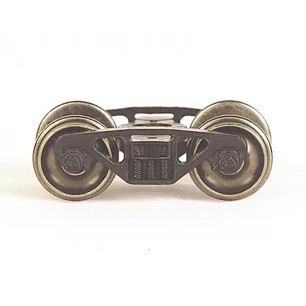Bachmann USA Barber S2 100-Ton Roller Bearing Trucks With Metal Wheels (1 Pair) HO 42909