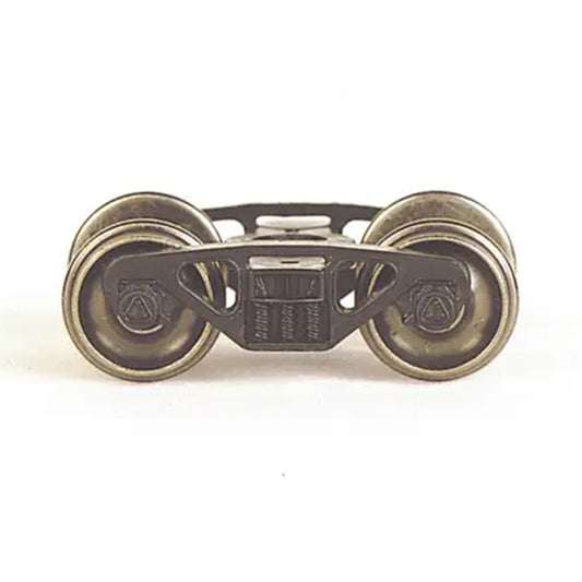 Bachmann USA Barber S2 100-Ton Roller Bearing Trucks With Metal Wheels (1 Pair) HO 42909