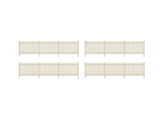Ratio 432 SR Concrete Pale Fencing HO/OO Gauge Kit
