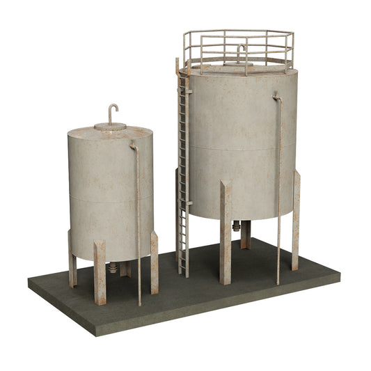 Bachmann Scenecraft 44-0110 Depot Storage Tanks OO Gauge