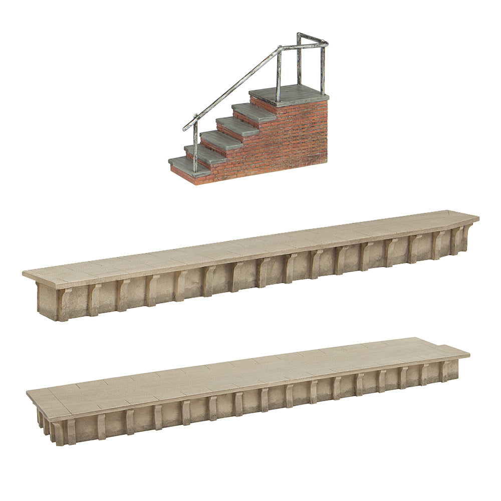 Bachmann Scenecraft 44-0127 Wigmore Halt Concrete Platform OO Gauge