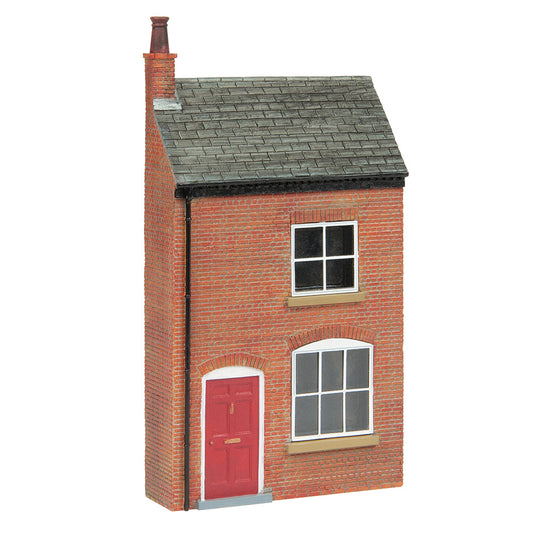 Bachmann Scenecraft 44-0141 Low Relief Lucston Brick Terrace House OO Gauge