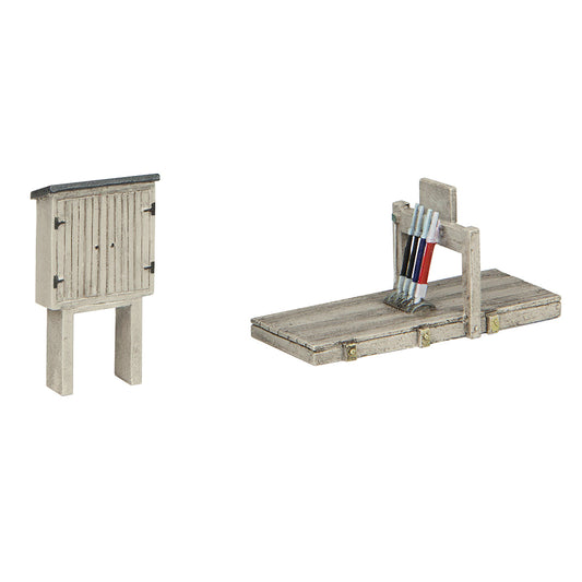 Scenecraft 44-0145 Wigmore 4-Lever Open Ground Frame OO Gauge