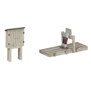 Scenecraft 44-0145 Wigmore 4-Lever Open Ground Frame OO Gauge