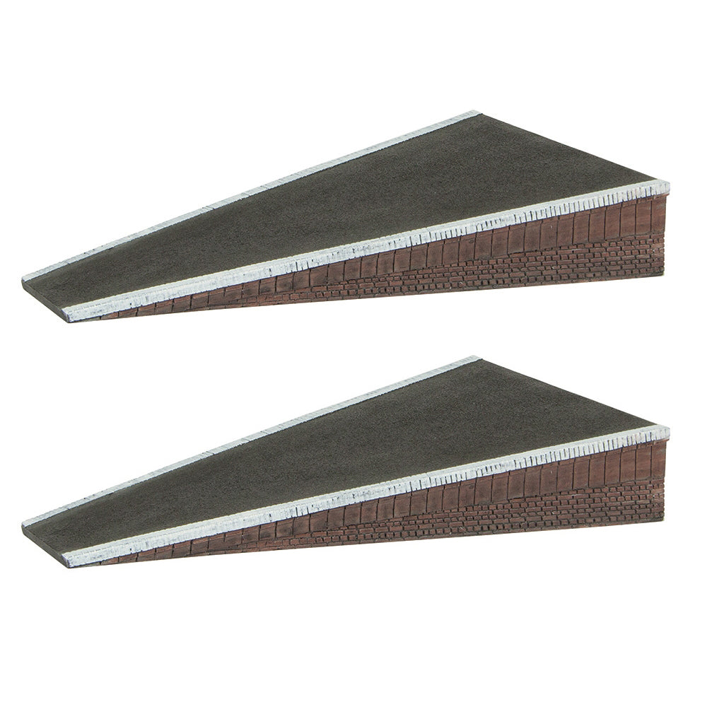 Bachmann Scenecraft 44-0162 Narrow Platform Ramps (x2) OO Gauge