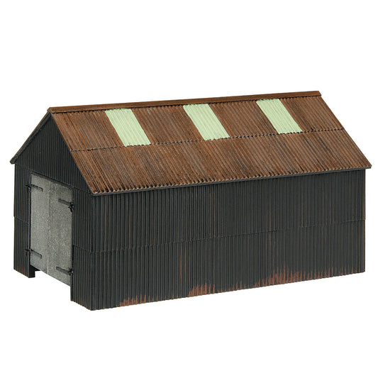 Bachmann Scenecraft 44-0163 Narrow Gauge Corrugated Engine Shed OO Gauge