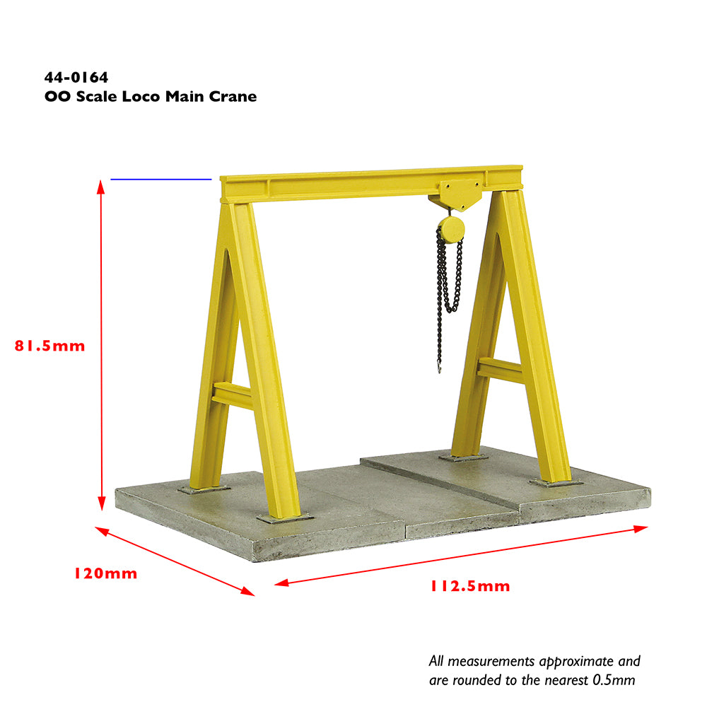 Scenecraft 44-0164 Loco Maintenance Crane OO Gauge Layout