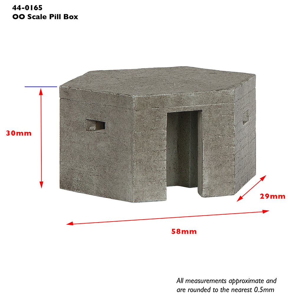 Scenecraft 44-0165 Pill Box OO Gauge Layout