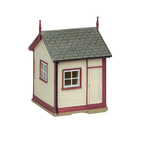 Scenecraft 44-0178M GCR Lamp Hut Maroon and Cream OO Gauge