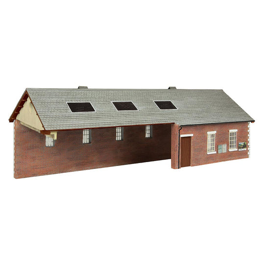 Scenecraft 44-0180B S&DJR Train Shed Chocolate and Cream OO Gauge