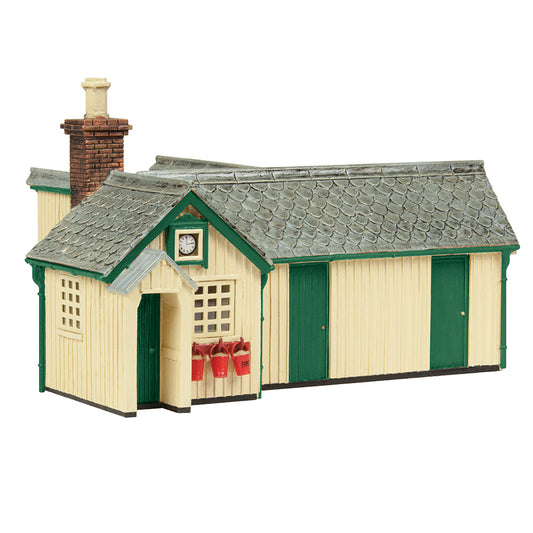Scenecraft 44-0193G Narrow Gauge (OO9) Tan-Y-Bwlch Station House Green