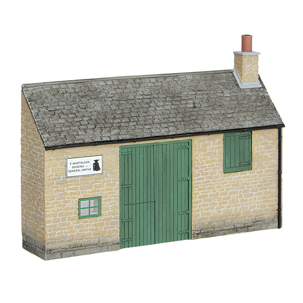 Bachmann Scenecraft 44-0200 Low Relief Honey Stone Smithy OO Gauge