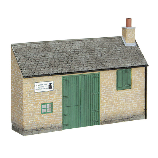 Bachmann Scenecraft 44-0200 Low Relief Honey Stone Smithy OO Gauge
