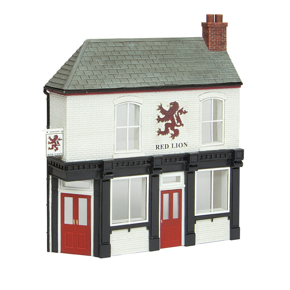 Bachmann Scenecraft 44-0201 Low Relief Corner Pub 'Red Lion' OO Gauge
