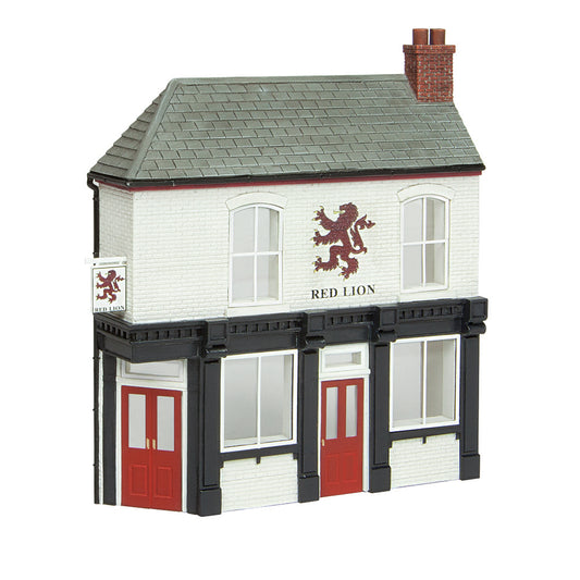 Bachmann Scenecraft 44-0201 Low Relief Corner Pub 'Red Lion' OO Gauge