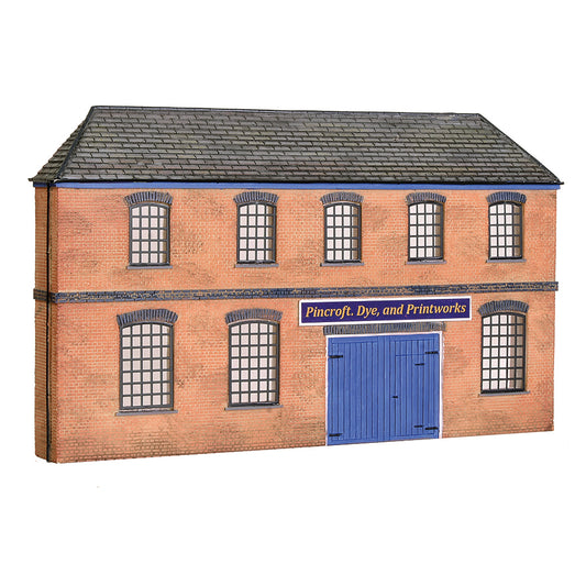 Bachmann Scenecraft 44-0205 Low Relief Victorian Factory Front OO Gauge