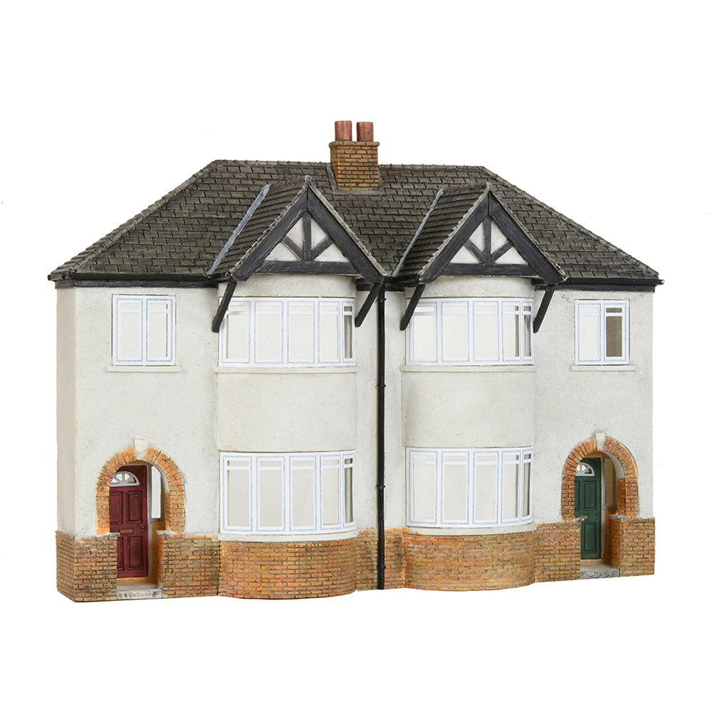 Bachmann Scenecraft 44-0206 Low Relief 1930s Semi Detached Houses OO Gauge