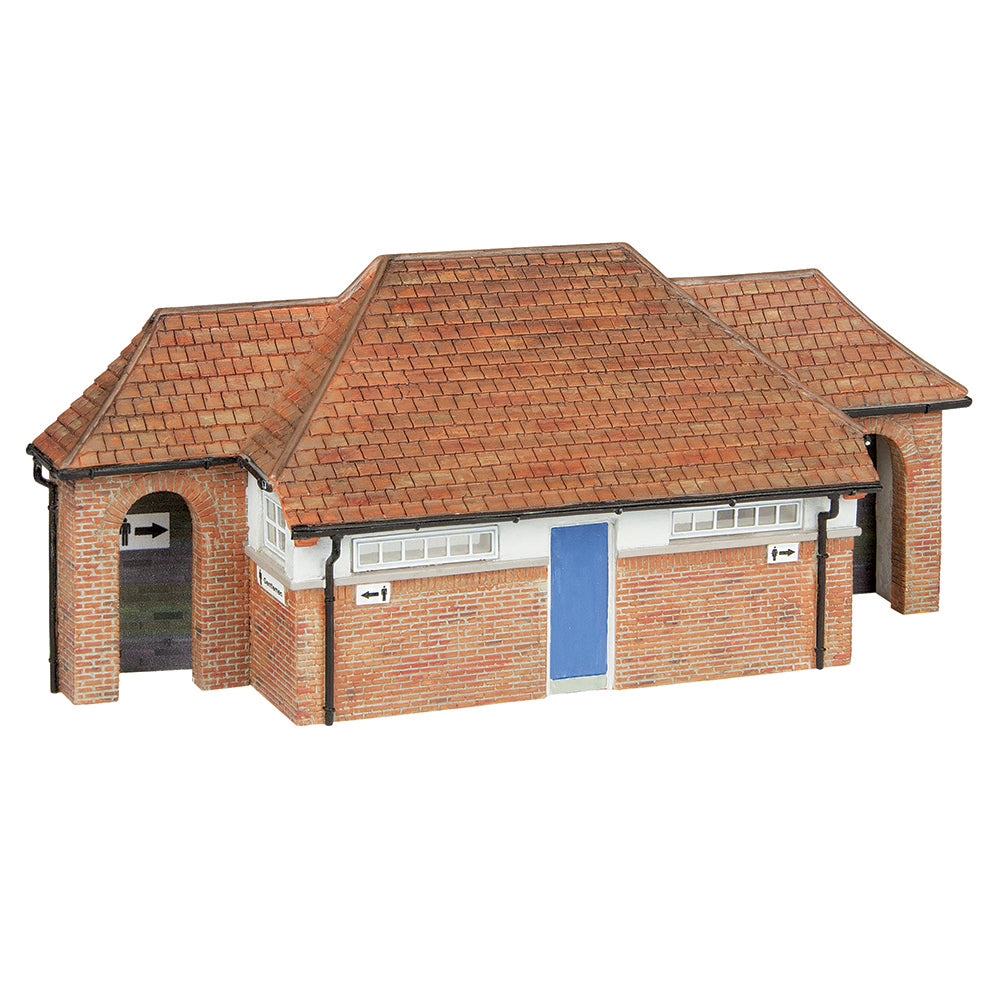 Bachmann Scenecraft 44-0209 Low Relief Pagoda Roof Toilet OO Gauge