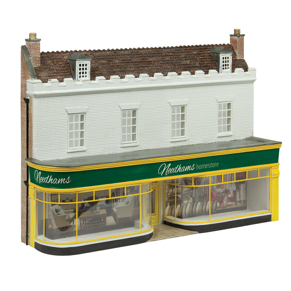 Scenecraft 44-0222G Low Relief Department Store Green