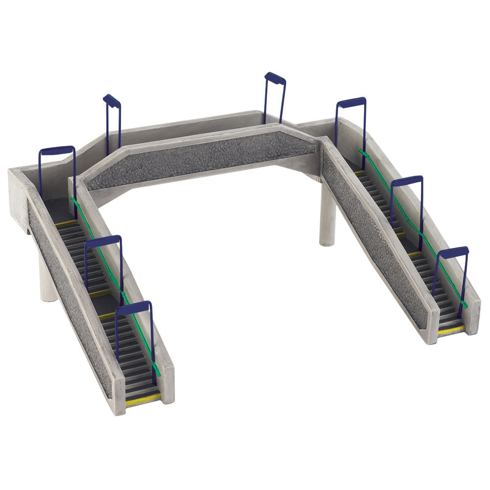 Scenecraft 44-023 Concrete Footbridge - Blue OO Gauge