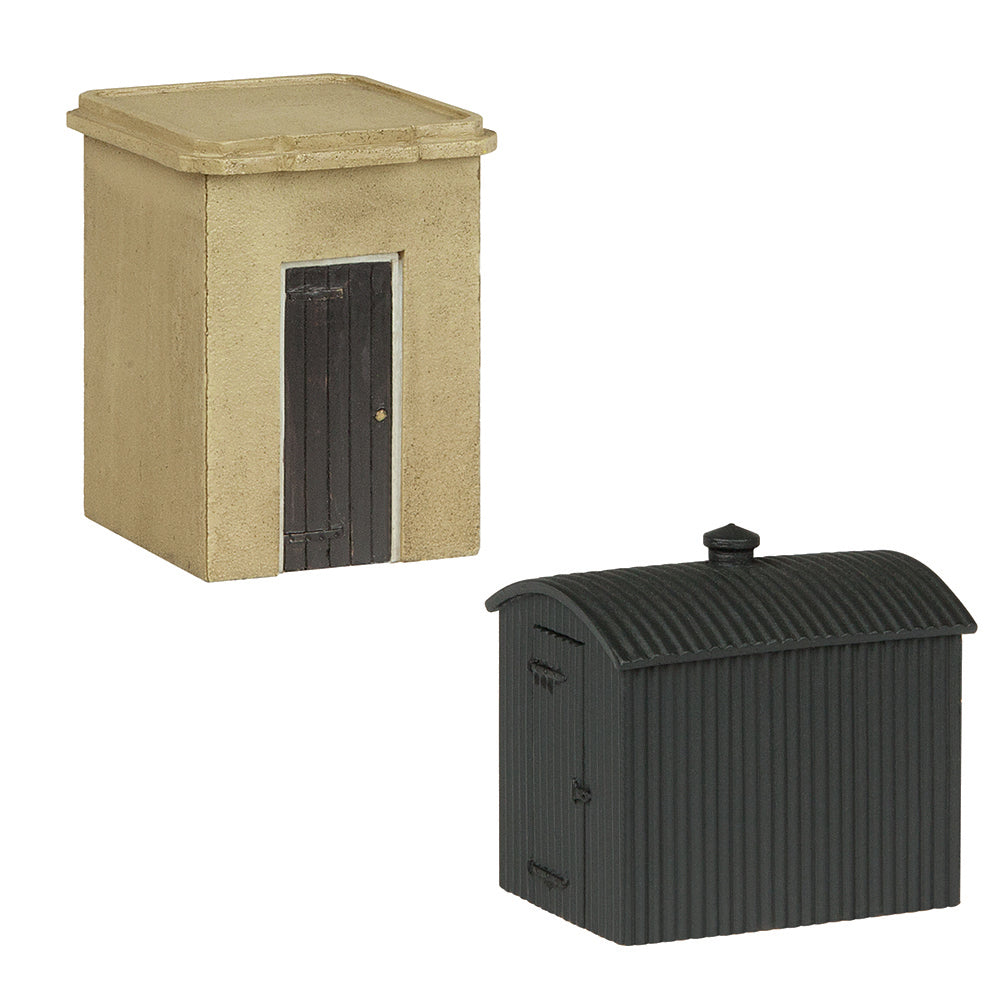 Bachmann Scenecraft 44-0523 Lineside Huts (x2) OO Gauge