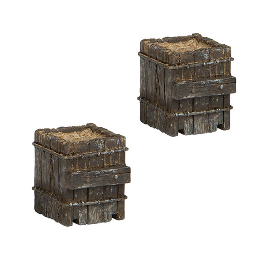 Scenecraft 44-0534 Narrow Gauge (OO9) Sleeper Built Buffer Stop (x2)