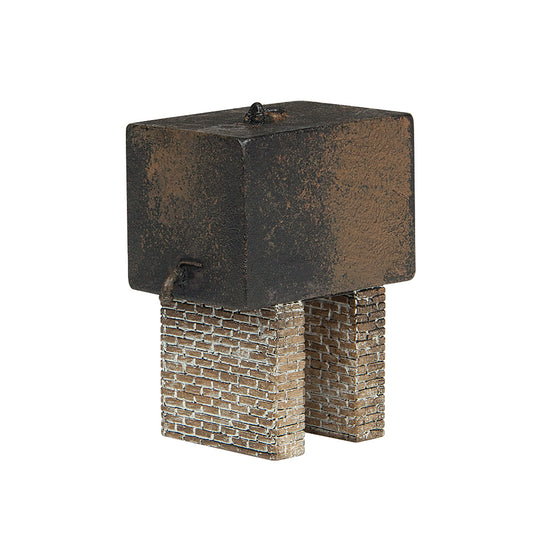 Scenecraft 44-0544 Unbunded Oil Tank Rusty Black 1:76