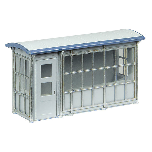 Scenecraft 44-0545 Metal Platform Shelter - Blue OO Gauge