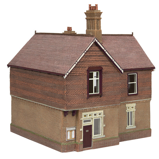 Bachmann Scenecraft 44-088C Bluebell Booking Office Crimson and Cream OO Gauge