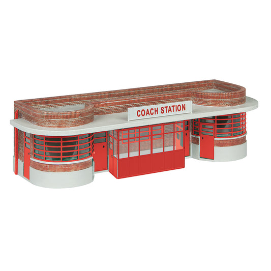 Scenecraft 44-1006R Bus and Coach Station Red