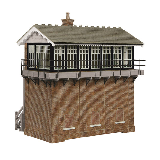 Scenecraft 44-1011A March East Junction Signal Box Grey & Black 1:76