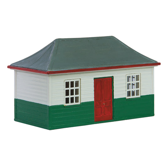Scenecraft 44-1014 Wooden Pagoda Shed White & Green 1:76
