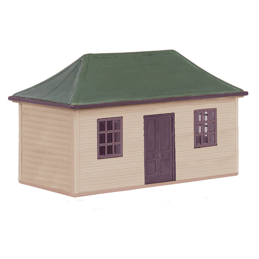 Scenecraft 44-1014A Wooden Pagoda Shed GWR Dark & Light Stone 1:76